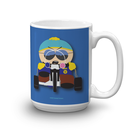 South Park Cartman Respect My Authority White Mug-3