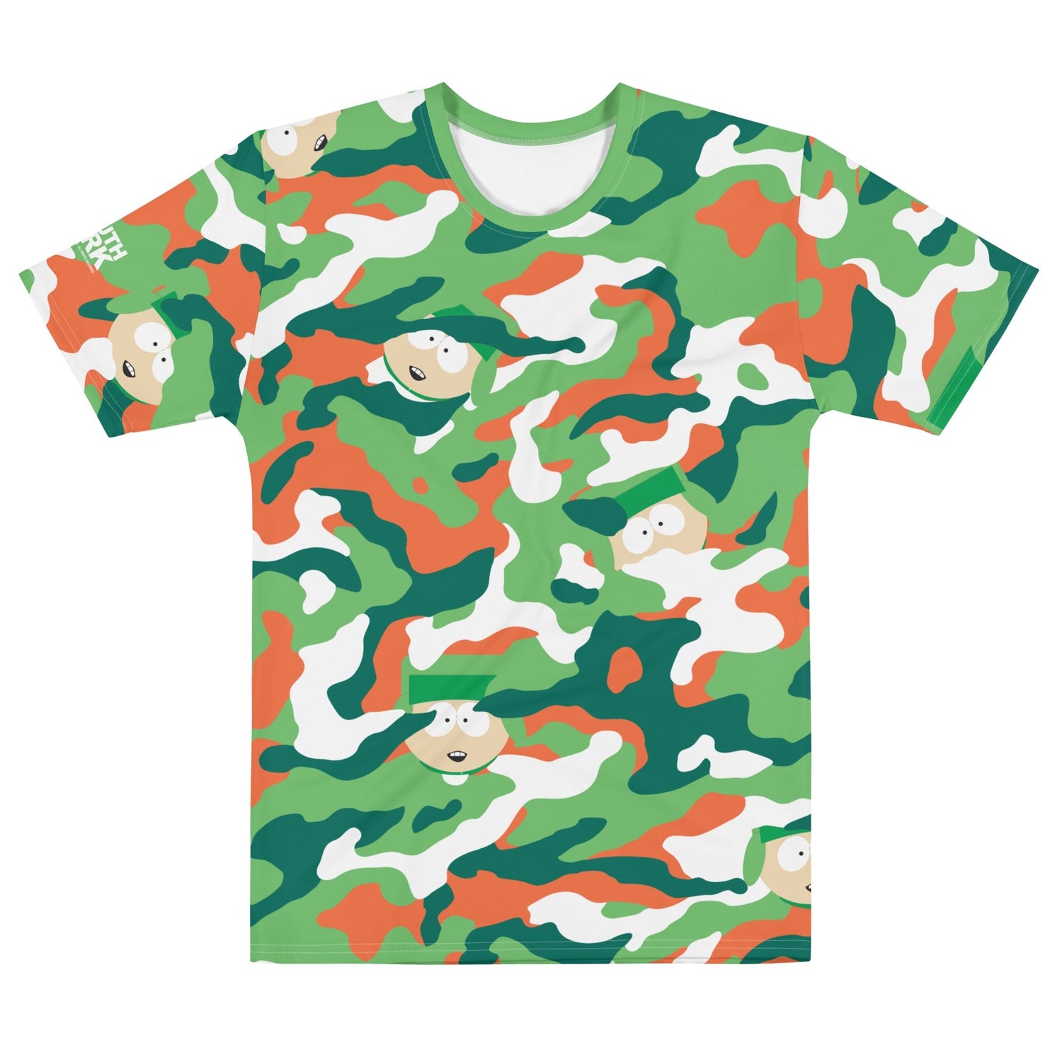 South Park Kyle Camo Unisex Short Sleeve T-Shirt