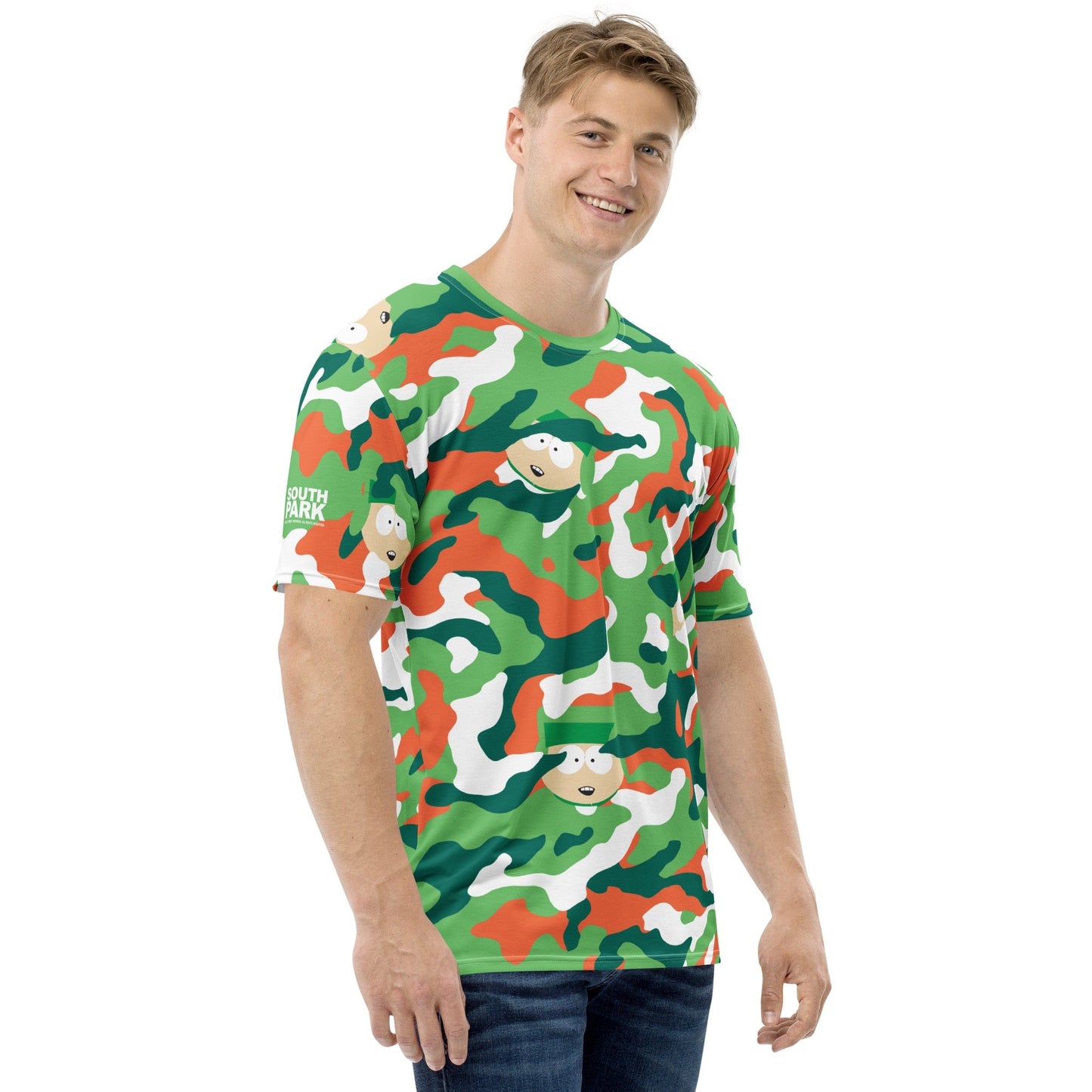 South Park Kyle Camo Unisex Short Sleeve T-Shirt