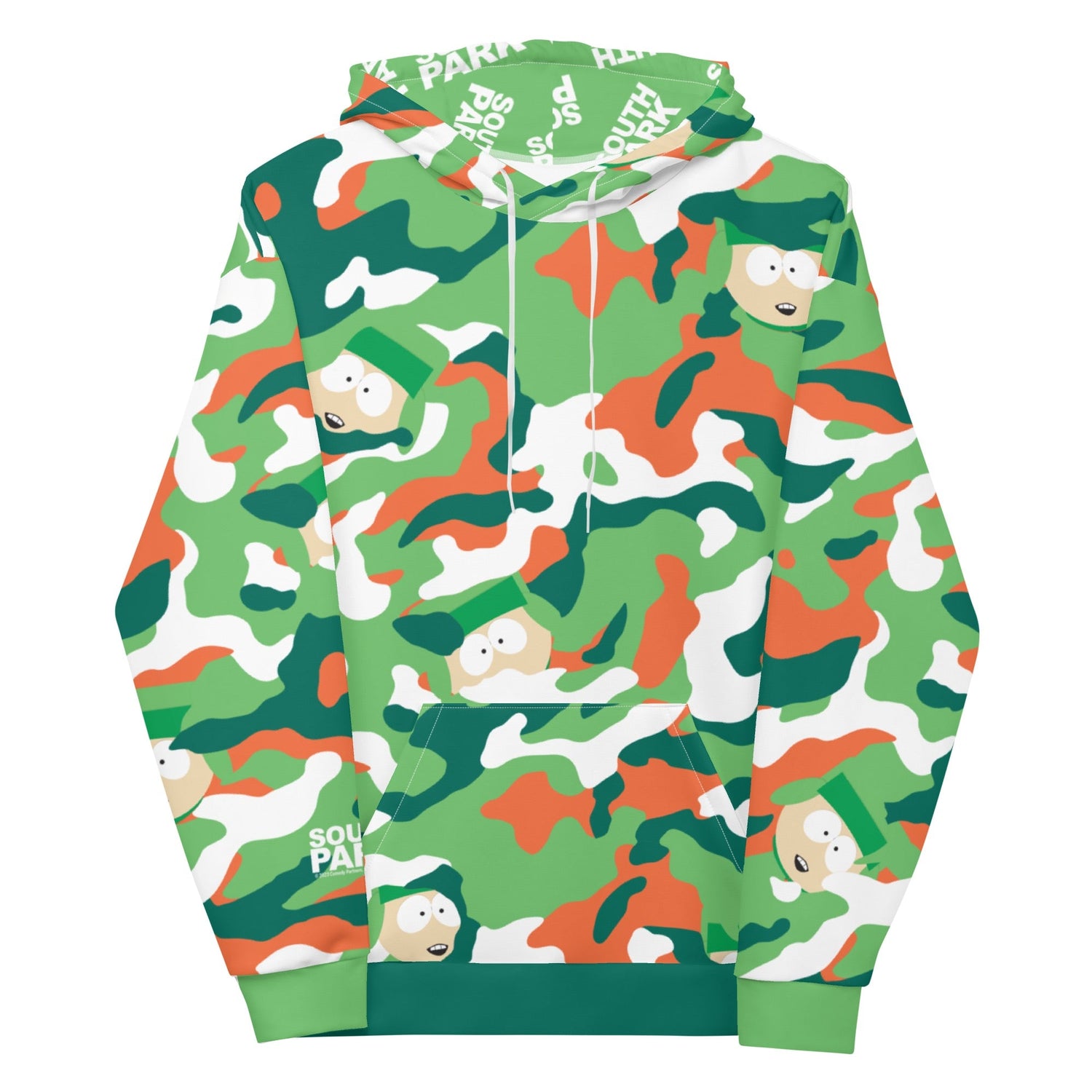 South Park Kyle Camo Unisex Hooded Sweatshirt