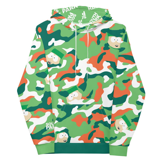 South Park Kyle Camo Unisex Hooded Sweatshirt-0