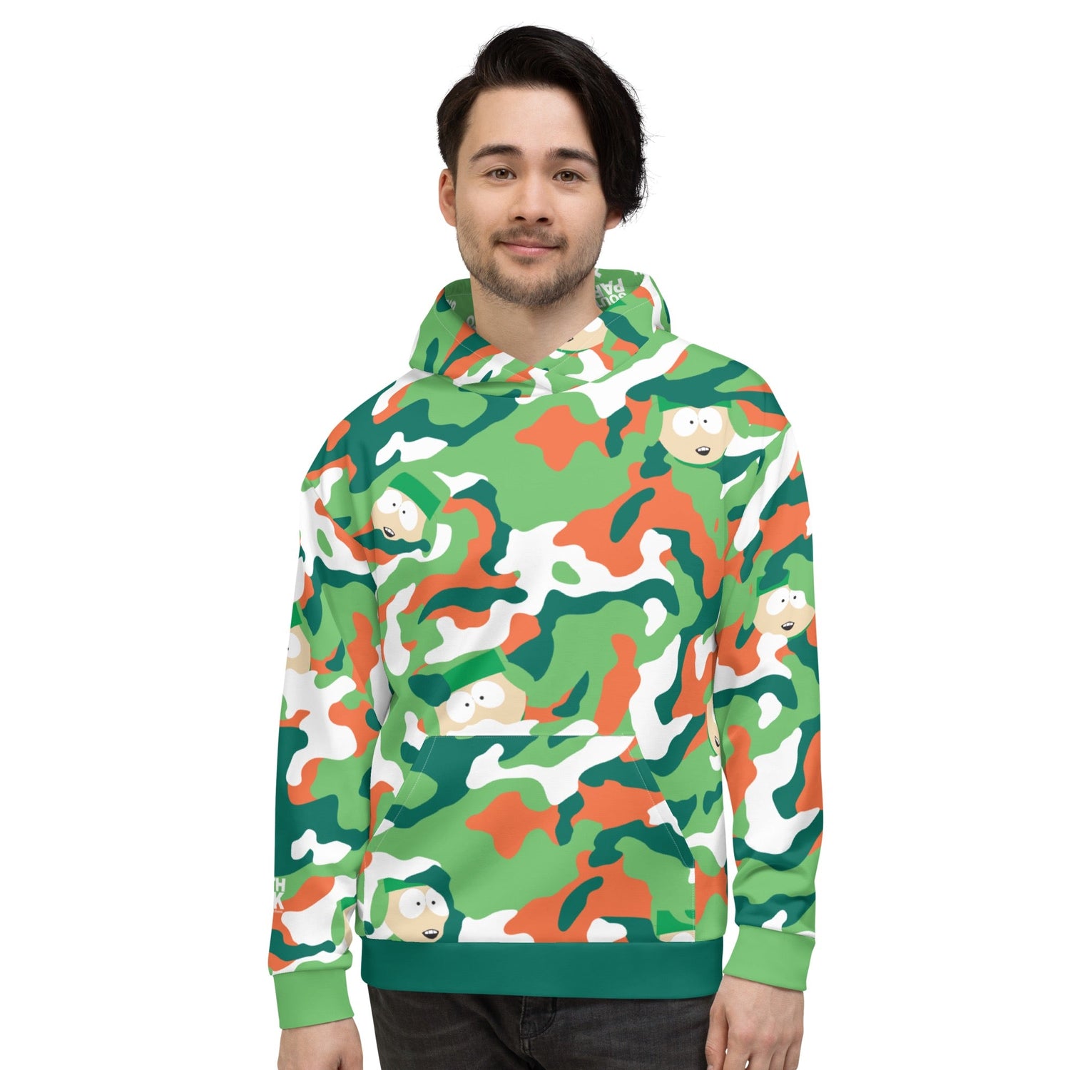 South Park Kyle Camo Unisex Hooded Sweatshirt