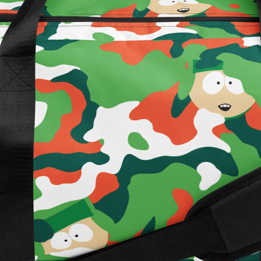 South Park Kyle Camo Duffle Bag-1