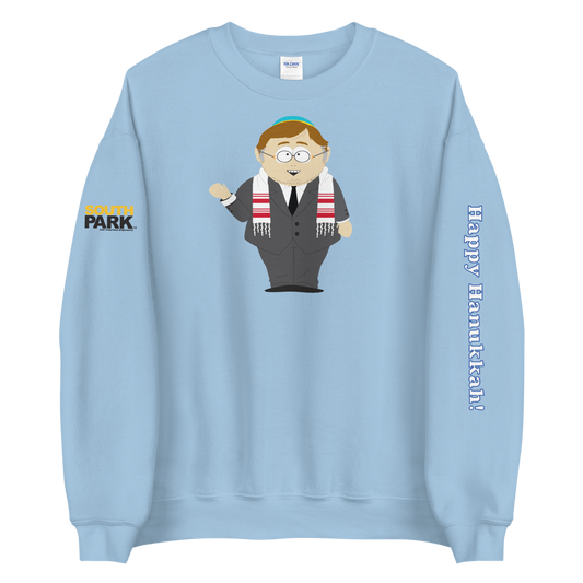 South Park Cartman Happy Hanukkah Fleece Crewneck Sweatshirt-0