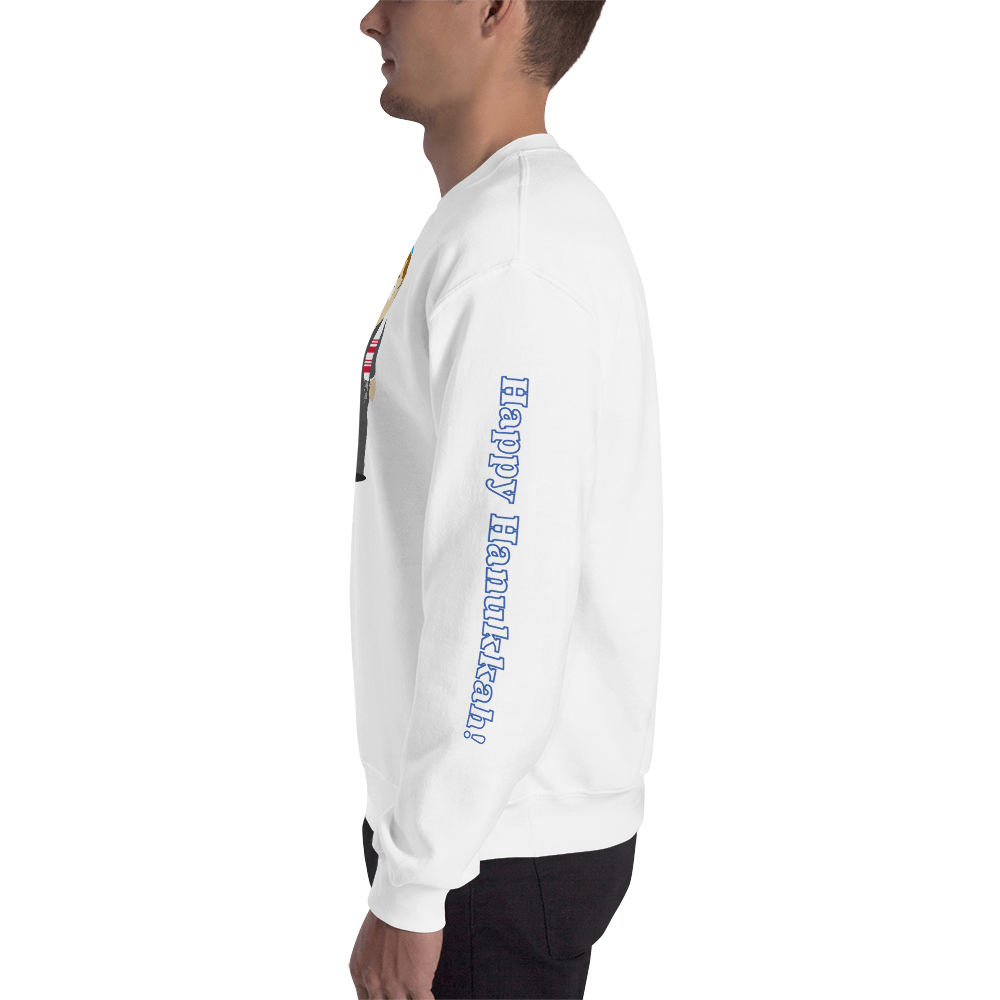 South Park Cartman Happy Hanukkah Fleece Crewneck Sweatshirt