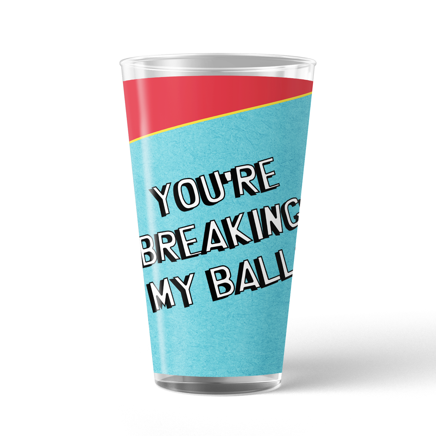 South Park Cartman Breaking My Balls 17 oz Pint Glass