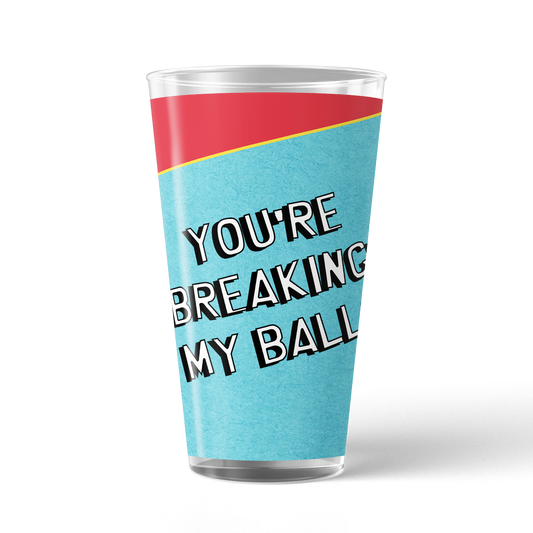 South Park Cartman Breaking My Balls 17 oz Pint Glass-1