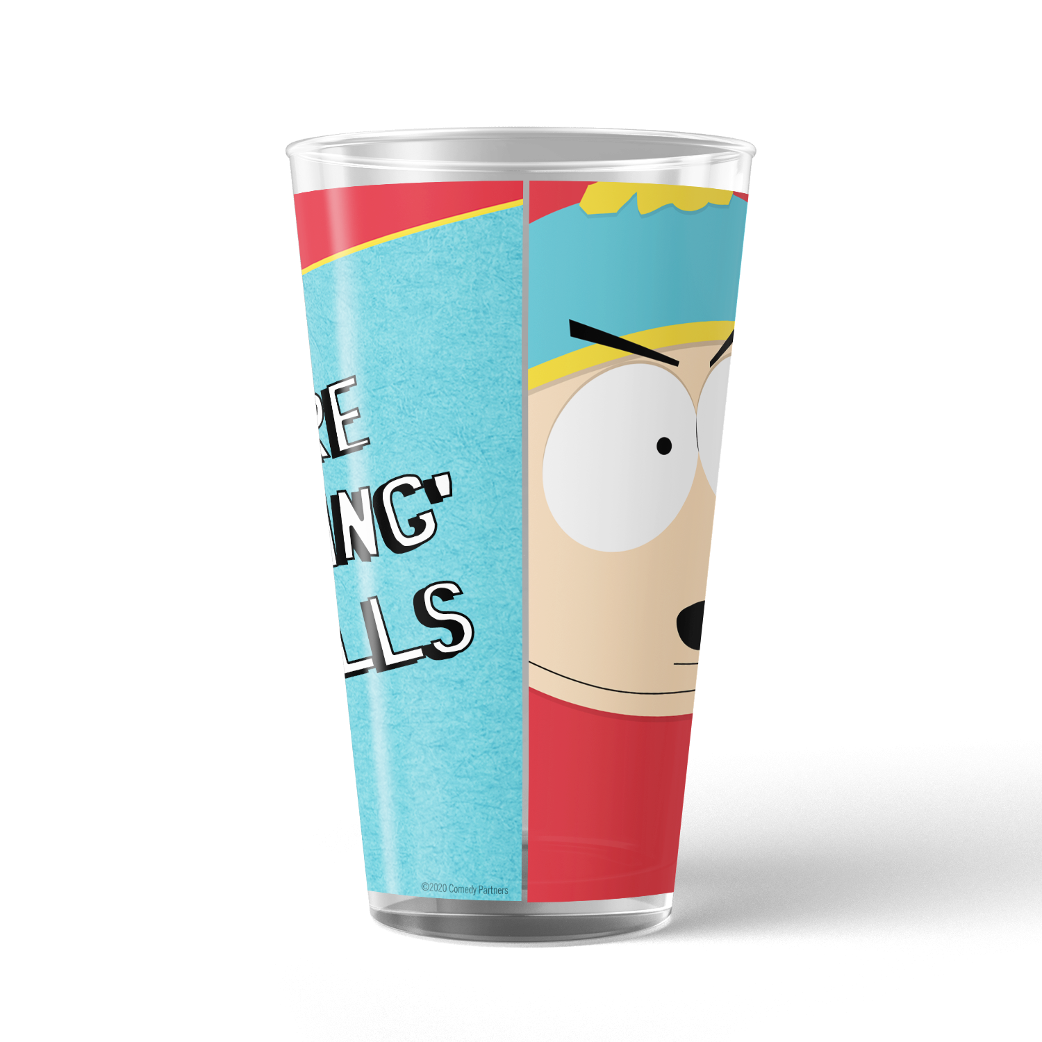 South Park Cartman Breaking My Balls 17 oz Pint Glass