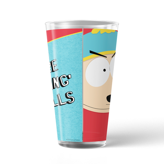 South Park Cartman Breaking My Balls 17 oz Pint Glass-2