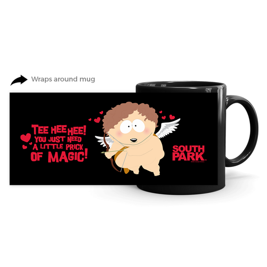 South Park Cartman Cupid Black Mug-0