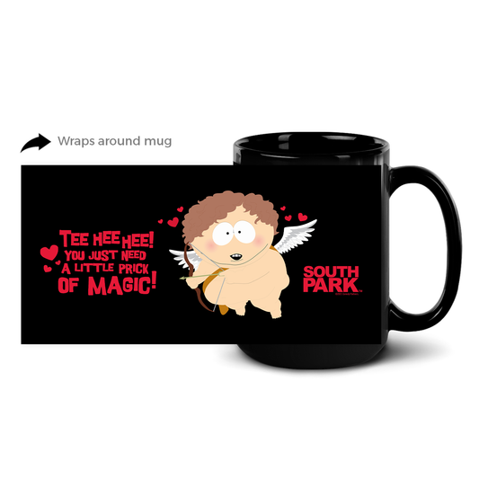 South Park Cartman Cupid Black Mug-2