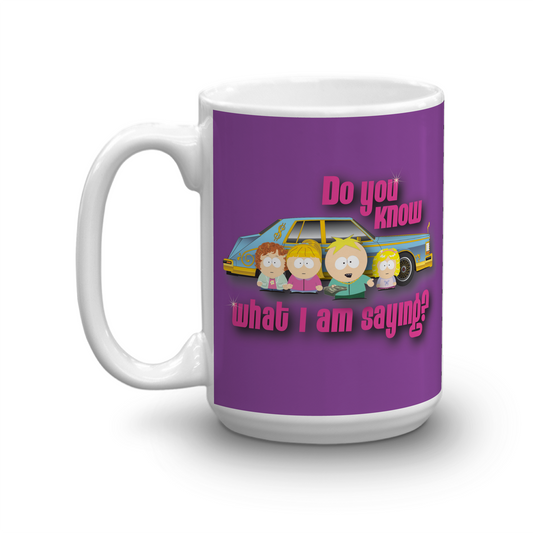 South Park Do You Know What I'm Saying White Mug-3