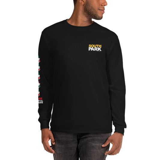 South Park Essential Workers Adult Long Sleeve T-Shirt-0