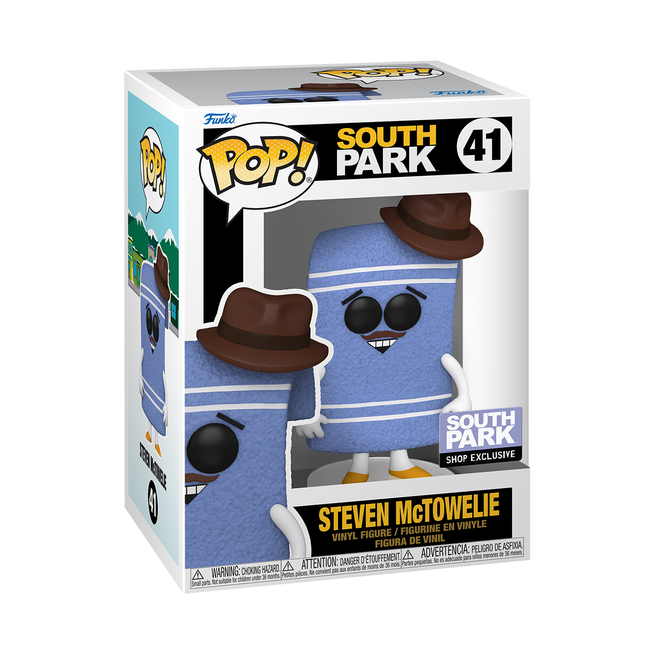 South Park Exclusive Towelie Funko Pop! Figure Bundle Featuring Steven McTowelie