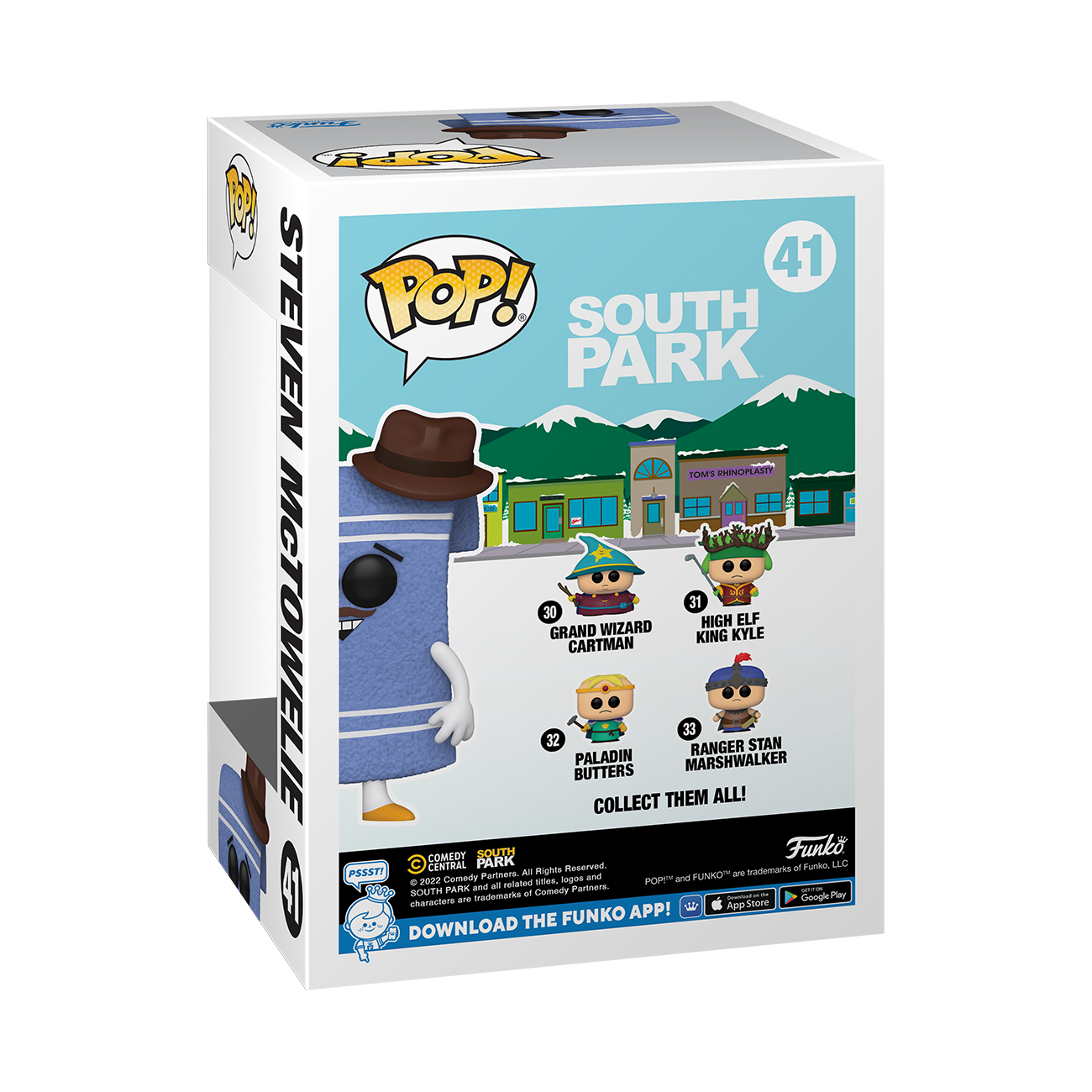 South Park Exclusive Towelie Funko Pop! Figure Bundle Featuring Steven McTowelie