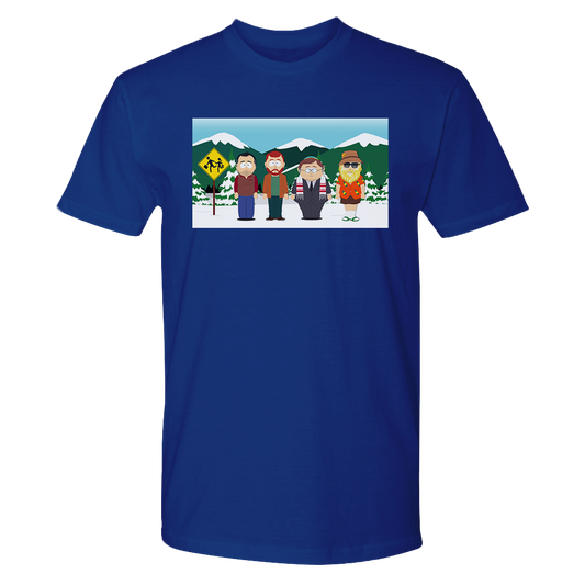 South Park Future Bus Stop Adult Short Sleeve T-Shirt-2