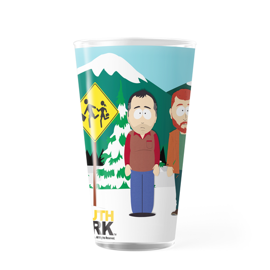 South Park Future Bus Stop 17 oz Pint Glass-0