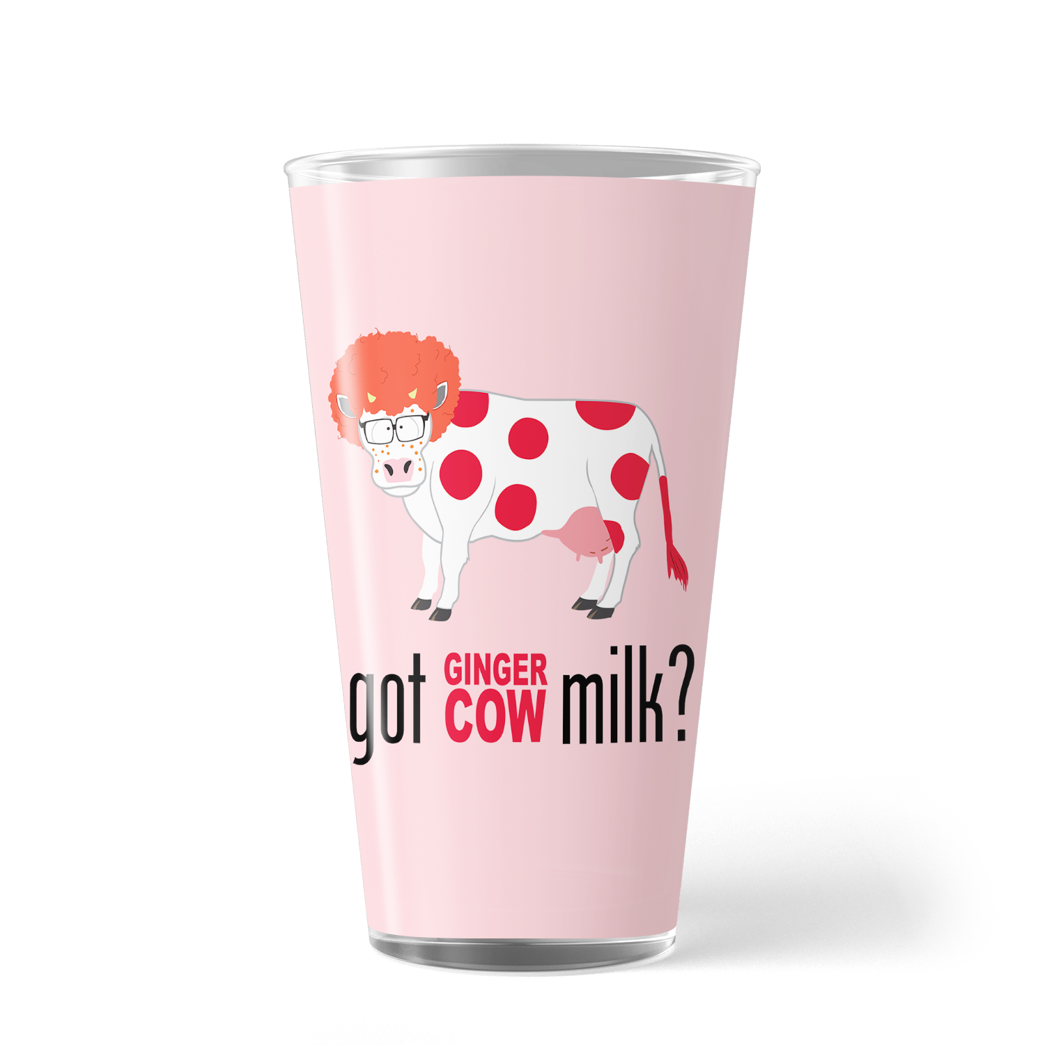 South Park Got Ginger Cow Milk 17 oz Pint Glass