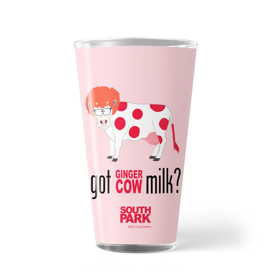 South Park Got Ginger Cow Milk 17 oz Pint Glass-1