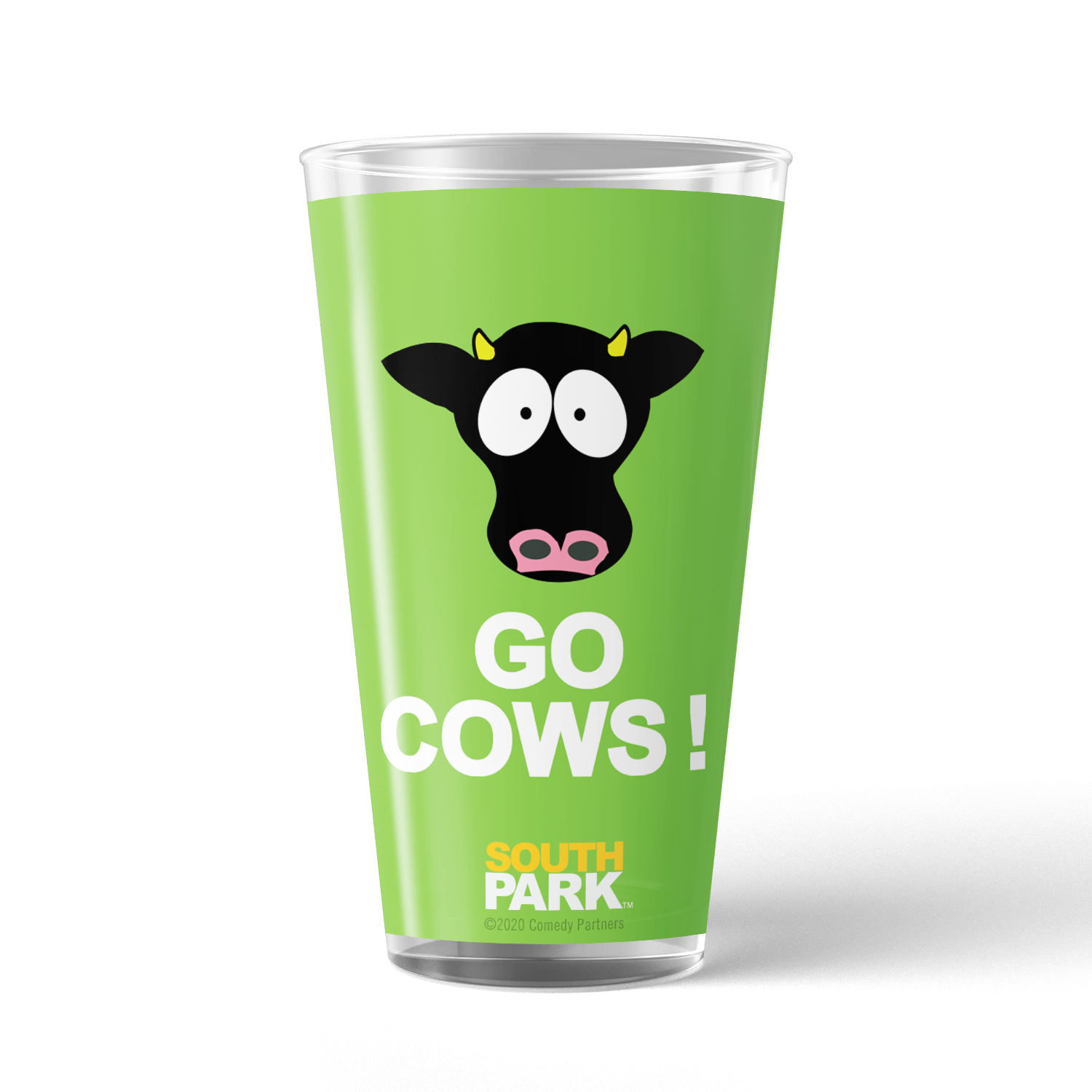 South Park Elementary Cows 17 oz Pint Glass