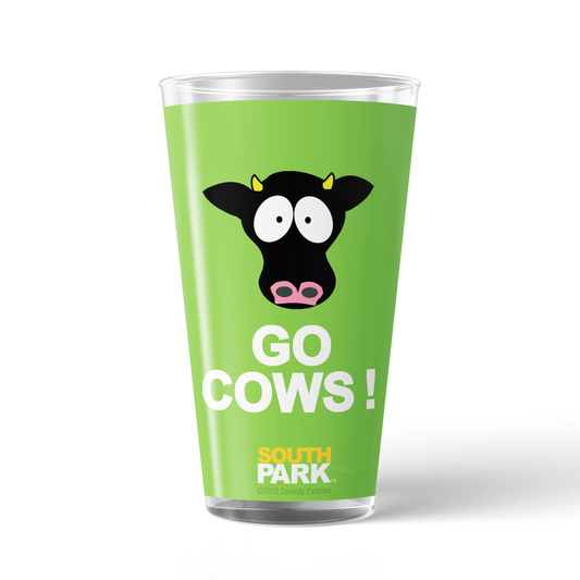 South Park Elementary Cows 17 oz Pint Glass-0