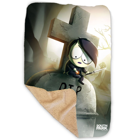 South Park Goth Firkle Sherpa Blanket-0