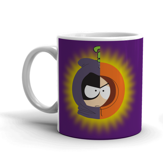 South Park Half and Half Kenny Mysterion White Mug-0