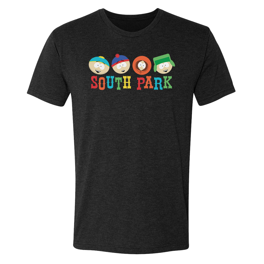 South Park Heads Men's Tri-Blend T-Shirt