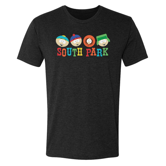 South Park Heads Men's Tri-Blend T-Shirt-0