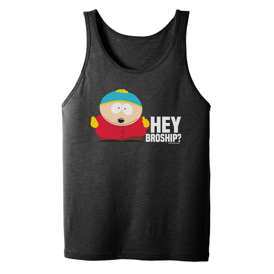 South Park Cartman Hey Broship Adult Tank Top-0