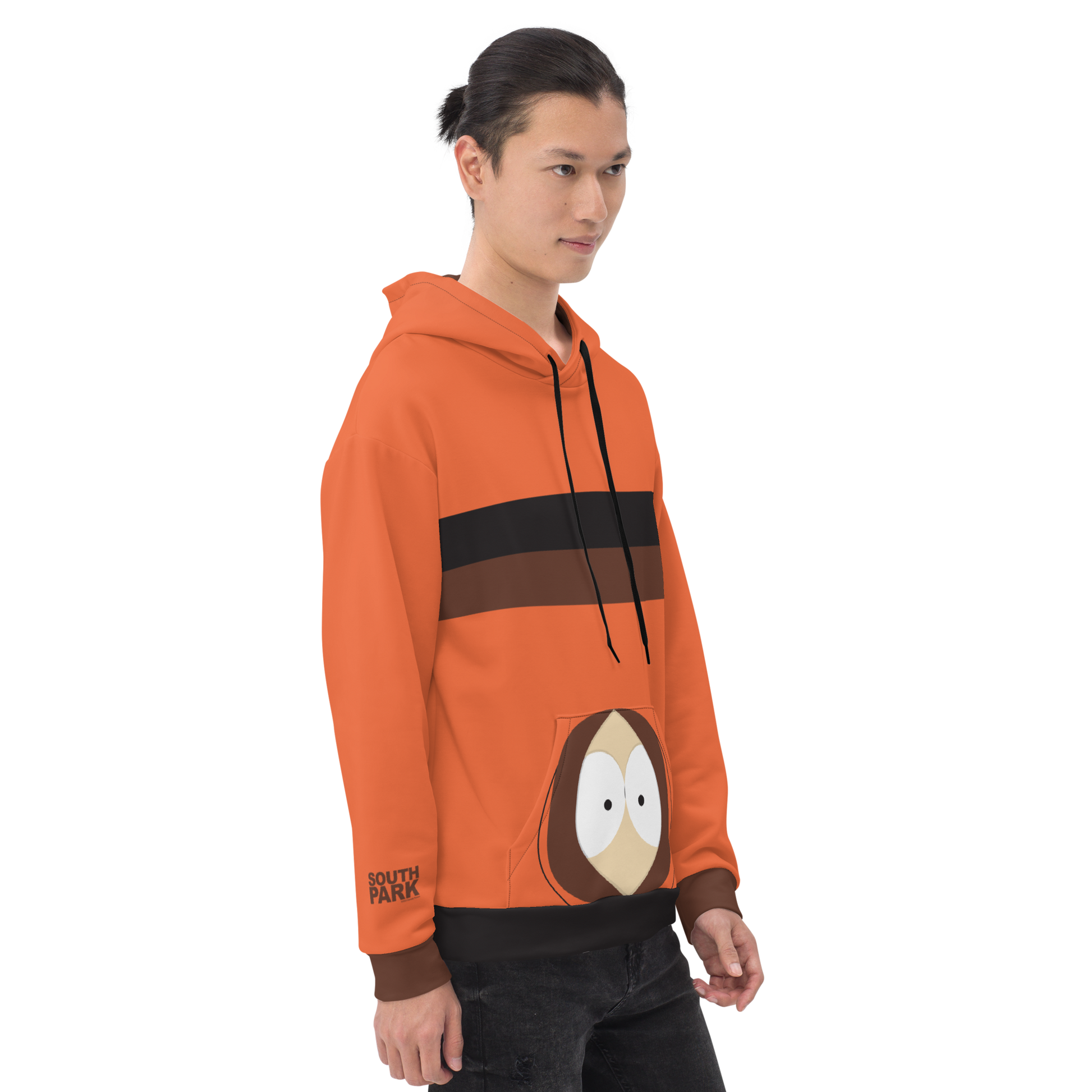South Park Kenny Color Block Unisex Hooded Sweatshirt
