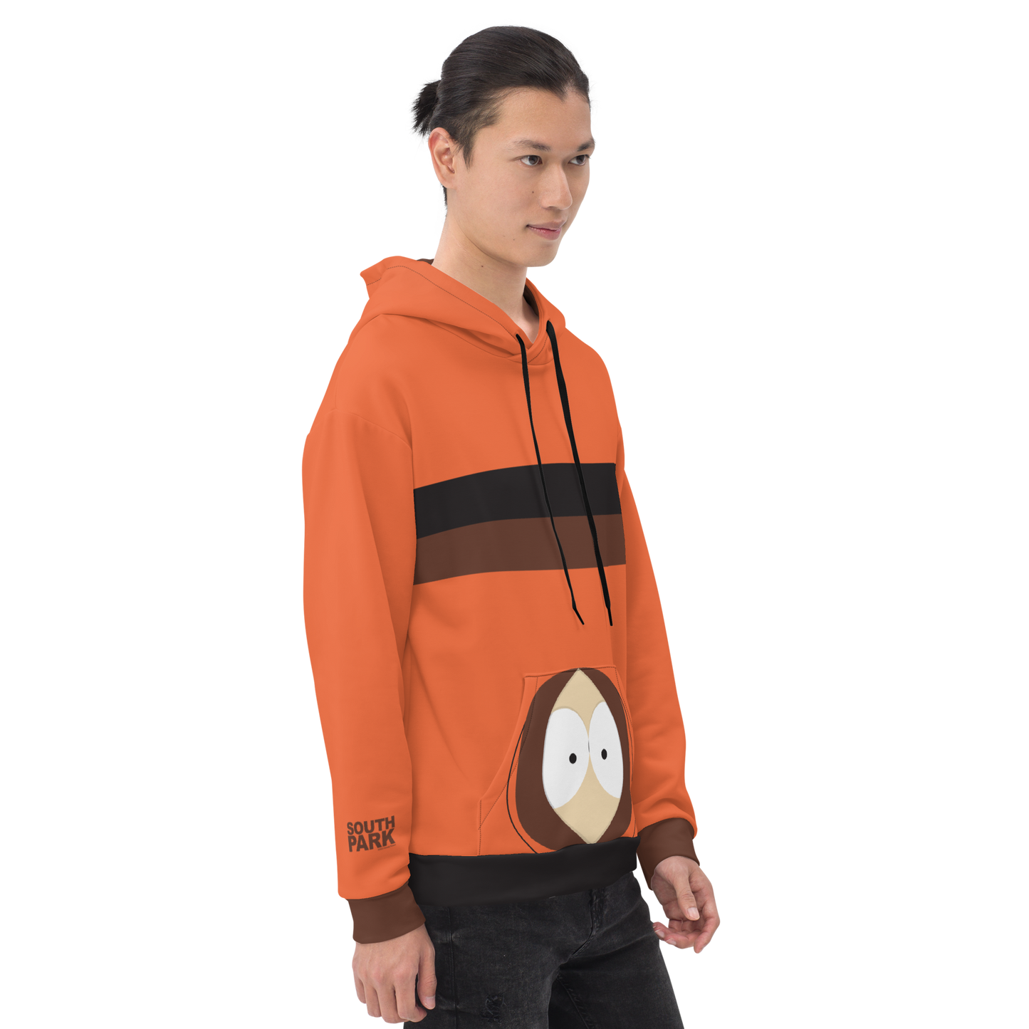 South Park Kenny Color Block Unisex Hooded Sweatshirt