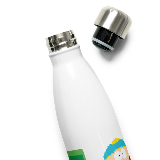 South Park 8 Bit Characters Stainless Steel Water Bottle-5