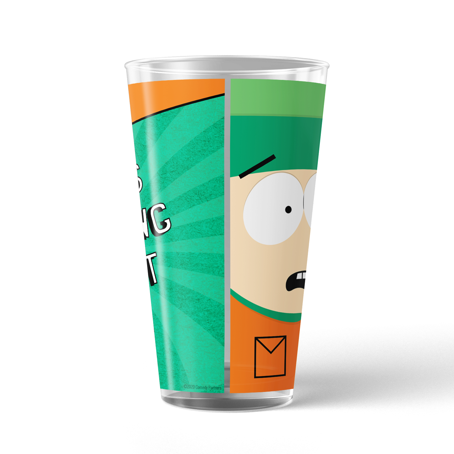 South Park Freaking Me Out Dude 17 oz Pint Glass