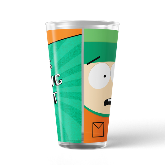 South Park Freaking Me Out Dude 17 oz Pint Glass-2