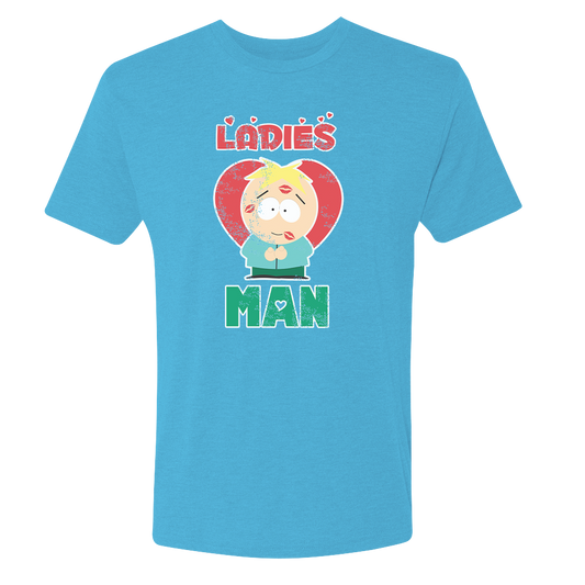 South Park Butters Ladies Man Men's Tri-Blend T-Shirt-0