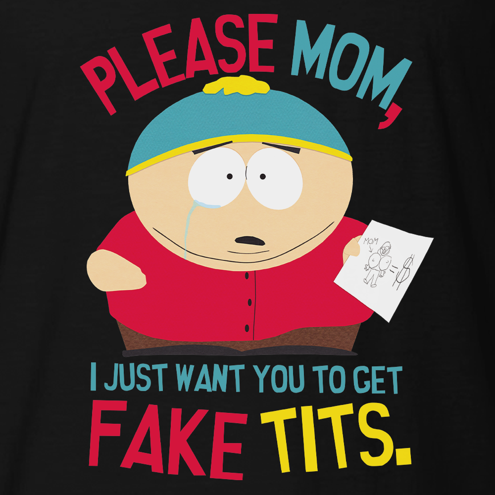 South Park Cartman Please Mom Shorts Sleeve T-Shirt