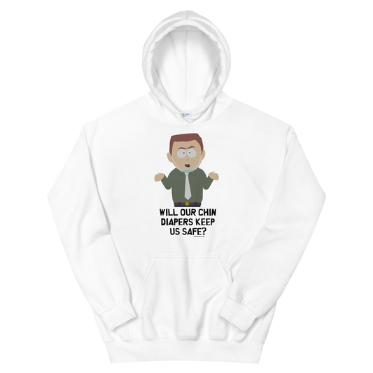 South Park Chin Diapers Lightweight Hooded Sweatshirt