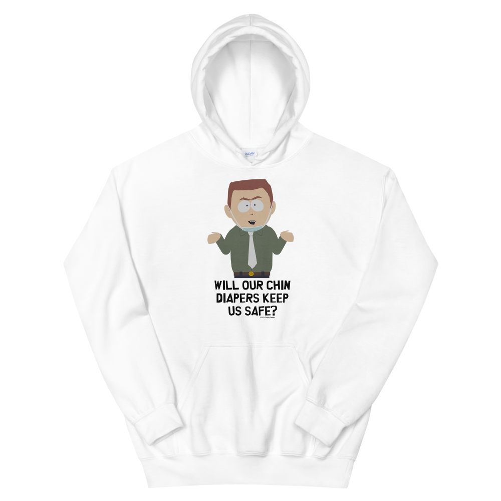 South Park Chin Diapers Lightweight Hooded Sweatshirt