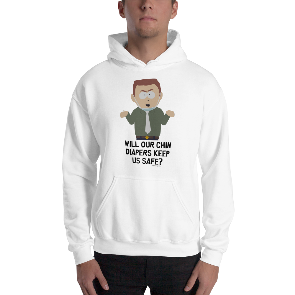 South Park Chin Diapers Lightweight Hooded Sweatshirt