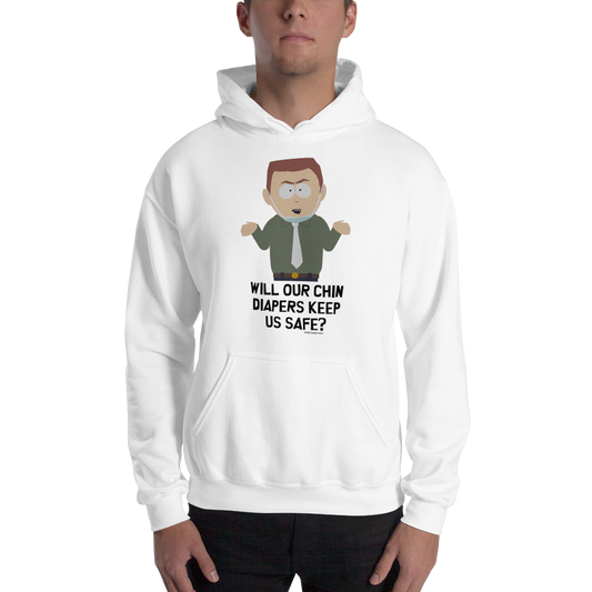 South Park Chin Diapers Lightweight Hooded Sweatshirt-2