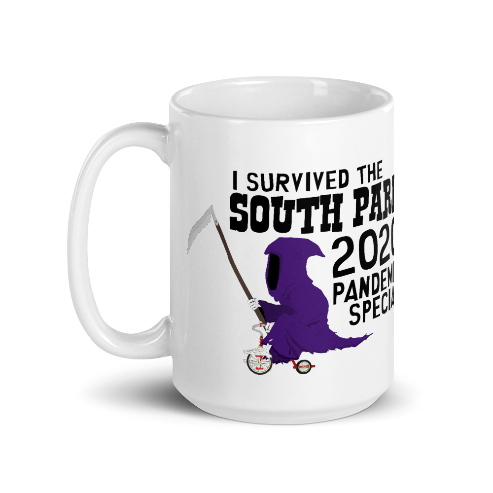 South Park I Survived the Pandemic Special White Mug