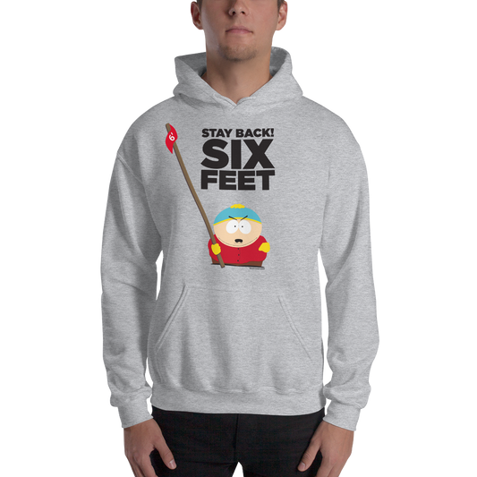 South Park Cartman Stay Back Fleece Hooded Sweatshirt-2