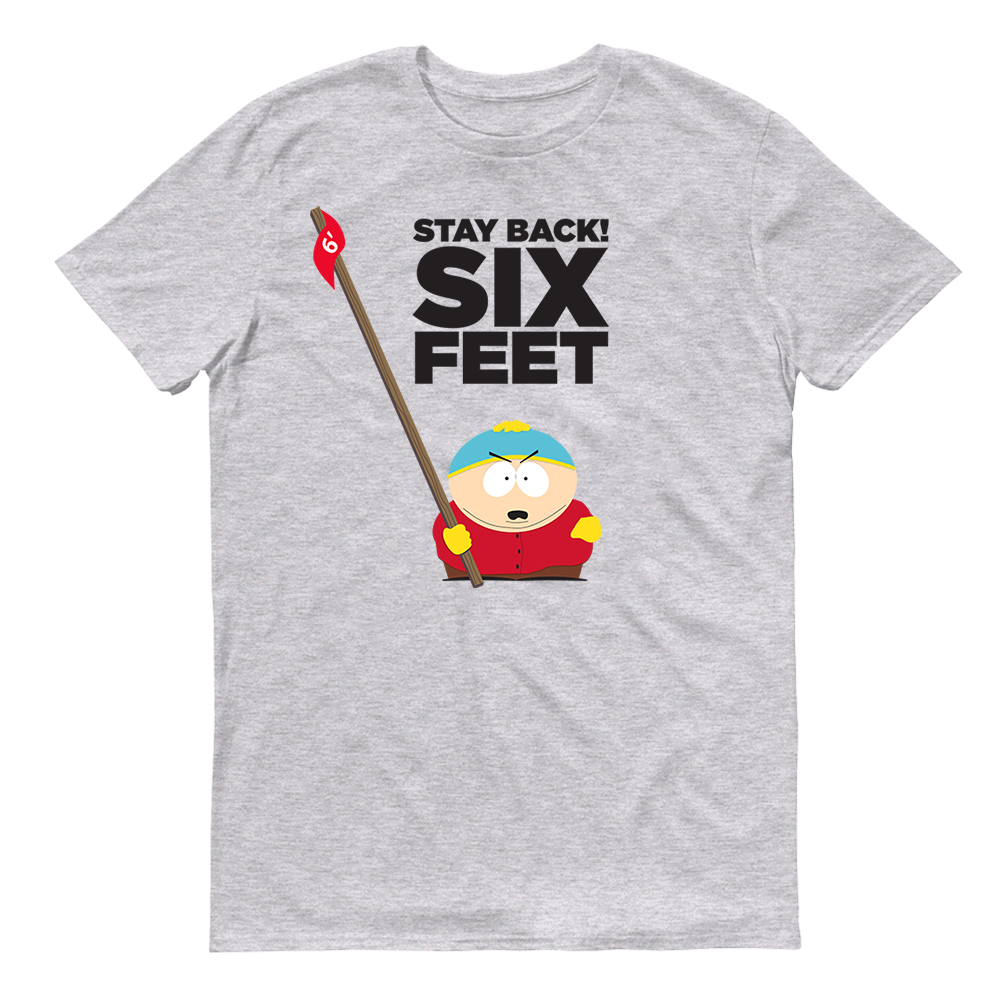 South Park Cartman Stay Back Adult Short Sleeve T-Shirt