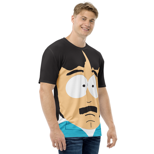 South Park  Randy Big Face Adult All-Over Print T-Shirt-4