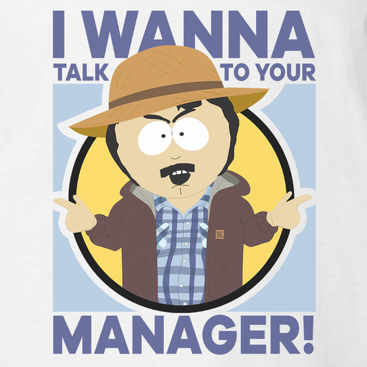 South Park Randy Talk to Your Manager Short Sleeve T-Shirt-1