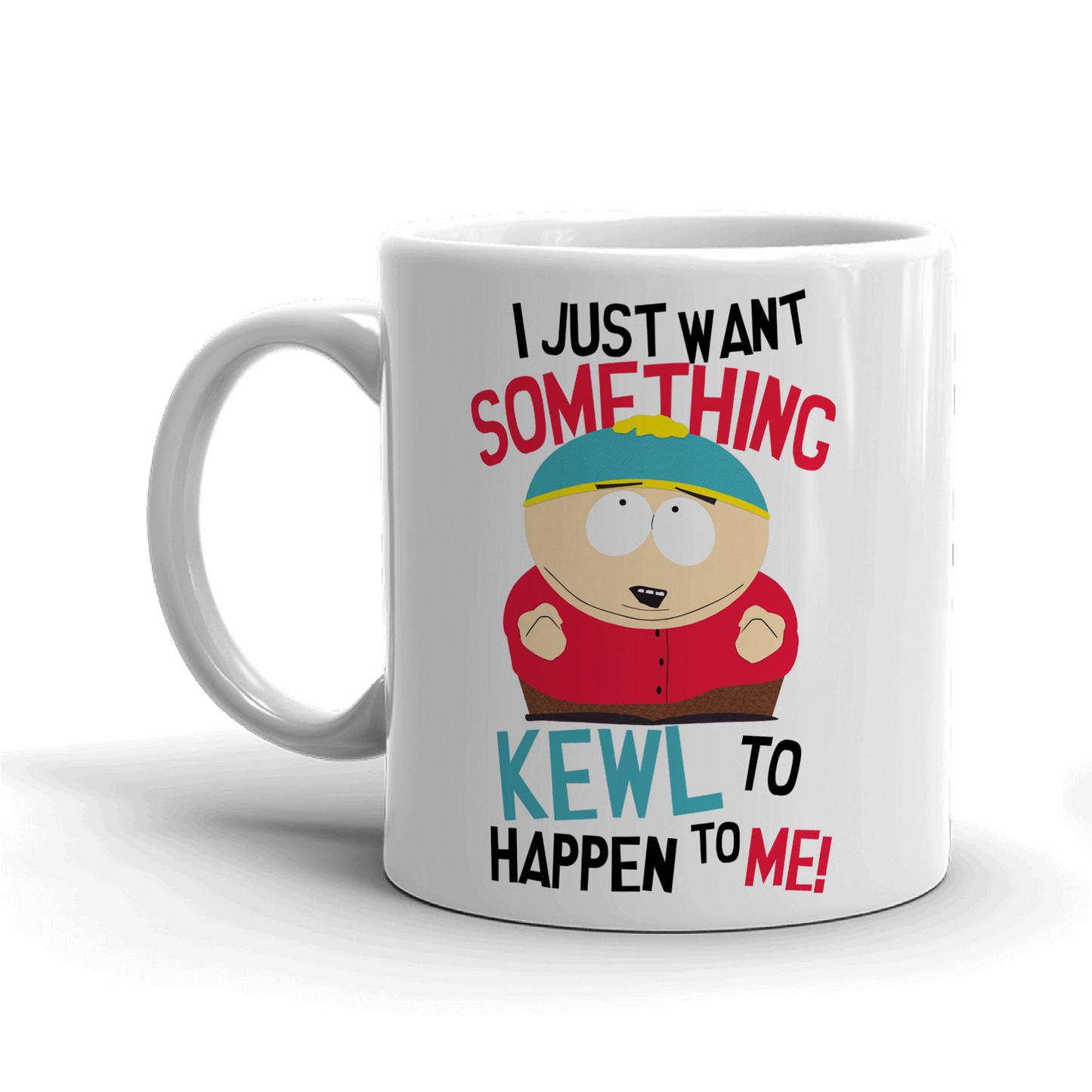 South Park Cartman Something Kewl White Mug