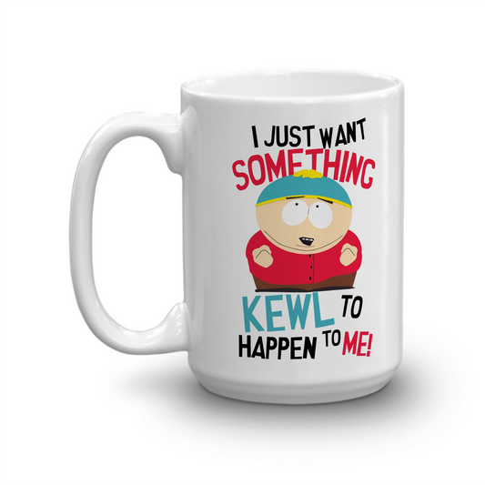 South Park Cartman Something Kewl White Mug-3