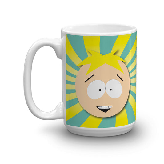 South Park Butters Face White Mug-3