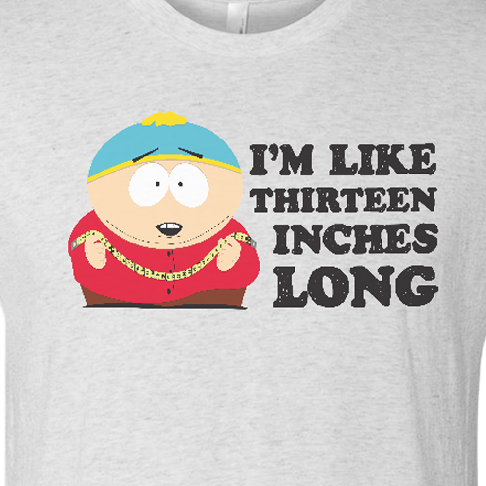 South Park Cartman 13 Inches Long Men's Tri-Blend T-Shirt